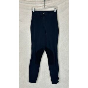 TRAINERS CHOICE PRESTIGE SCHOELLER Equestrian Riding BREECHES Pants Navy 26 L
